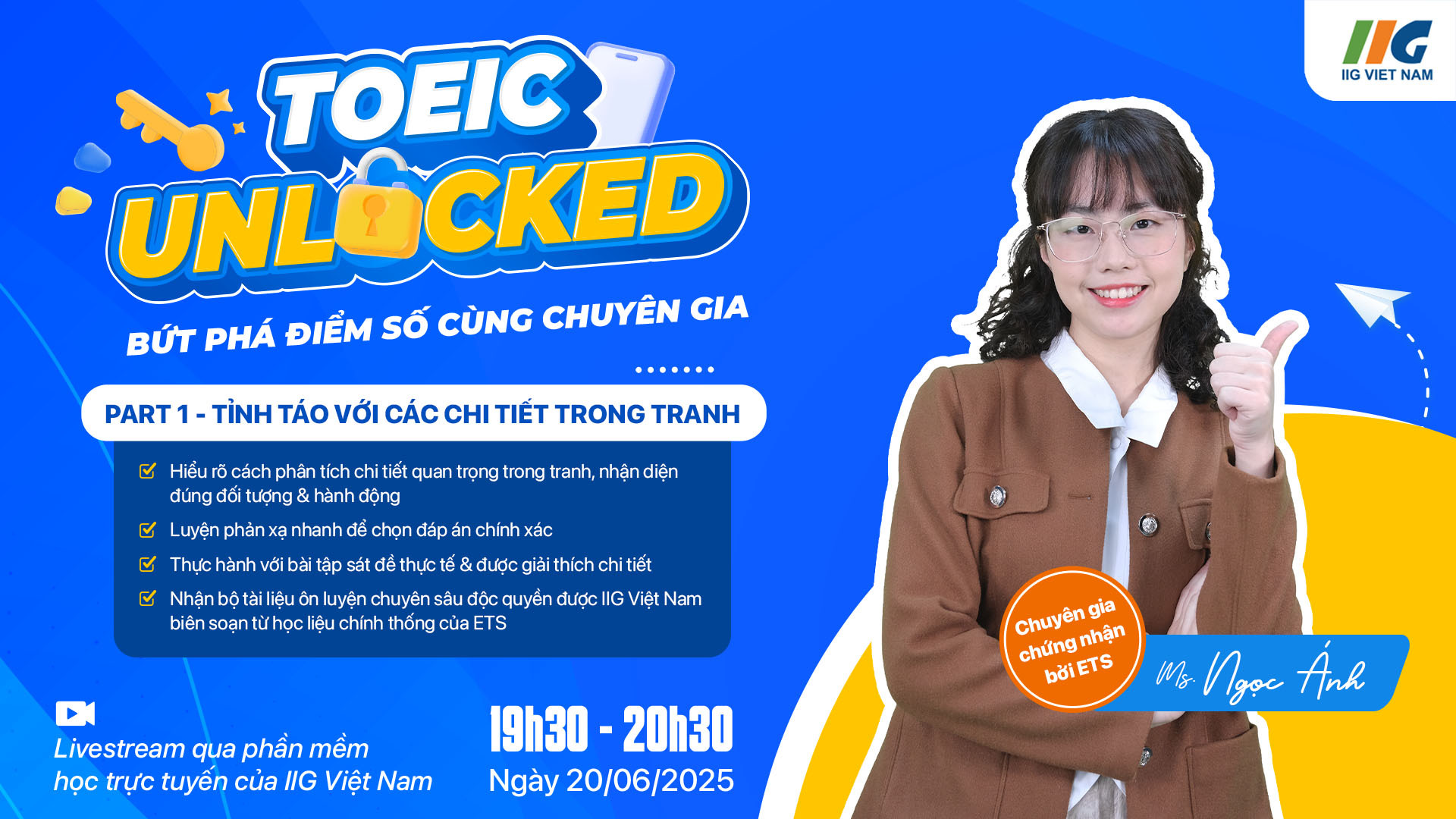 TOEIC Unlocked - Gỡ rối TOEIC Listening Part 1: Các lưu ý khi làm bài thi TOEIC